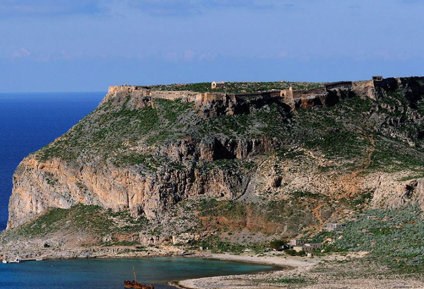 Gramvoussa Fort, Greece